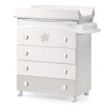 Bañera Mueble Big Star Blanco Roble Nordico de Trama